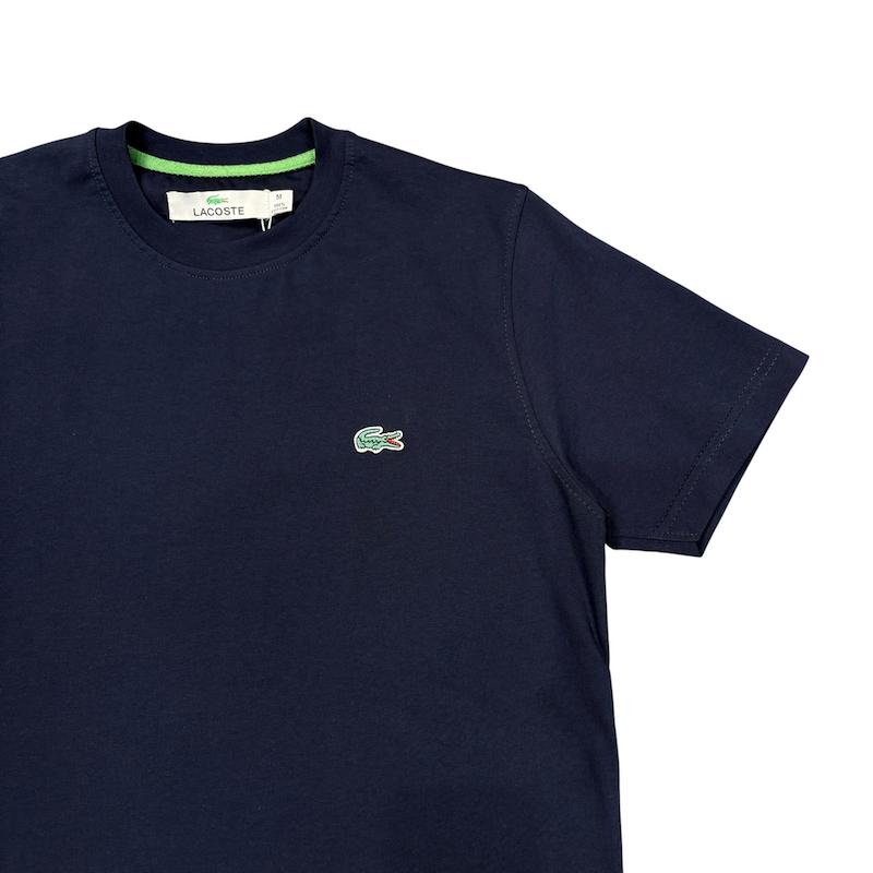 تیشرت یقه گرد مردانه لاگست سرمه ای (LACOSTE)