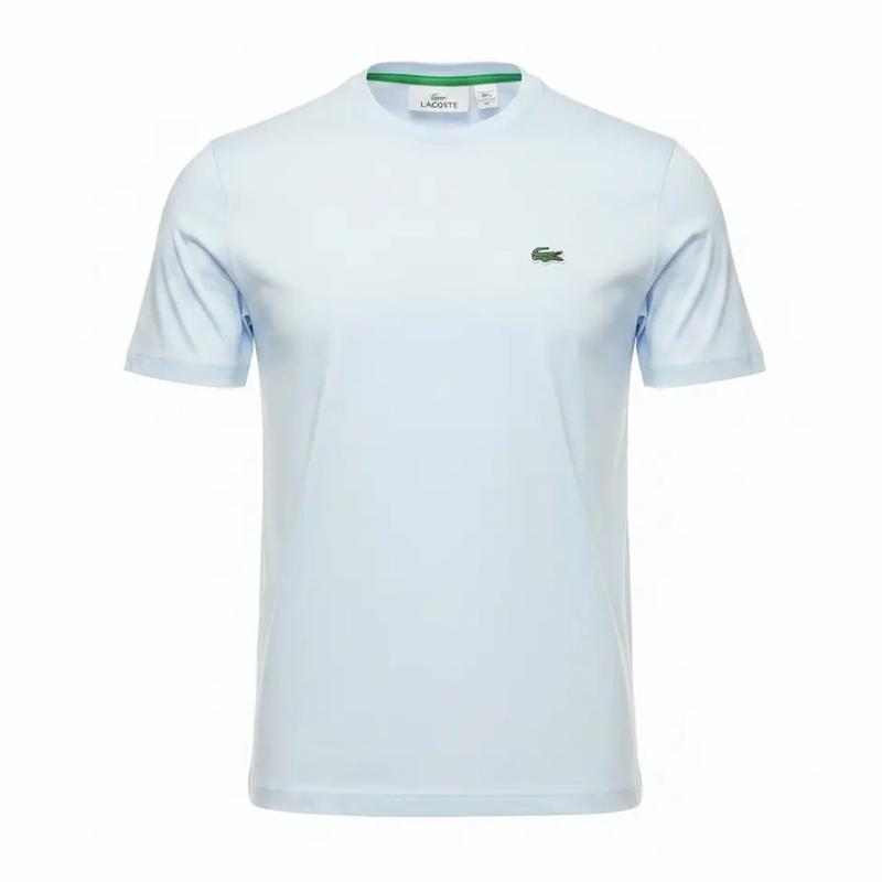 تیشرت یقه گرد مردانه لاگست آبی آسمانی (LACOSTE)