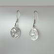 گوشواره نقره سکه رومی - Roman coin silver earrings - کد RO05Ea3 