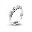 انگشتر نقره تنیسی sterling silver tennis ring کد: RO05Ri7 