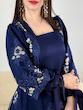 پیراهن مجلسی سرمه 