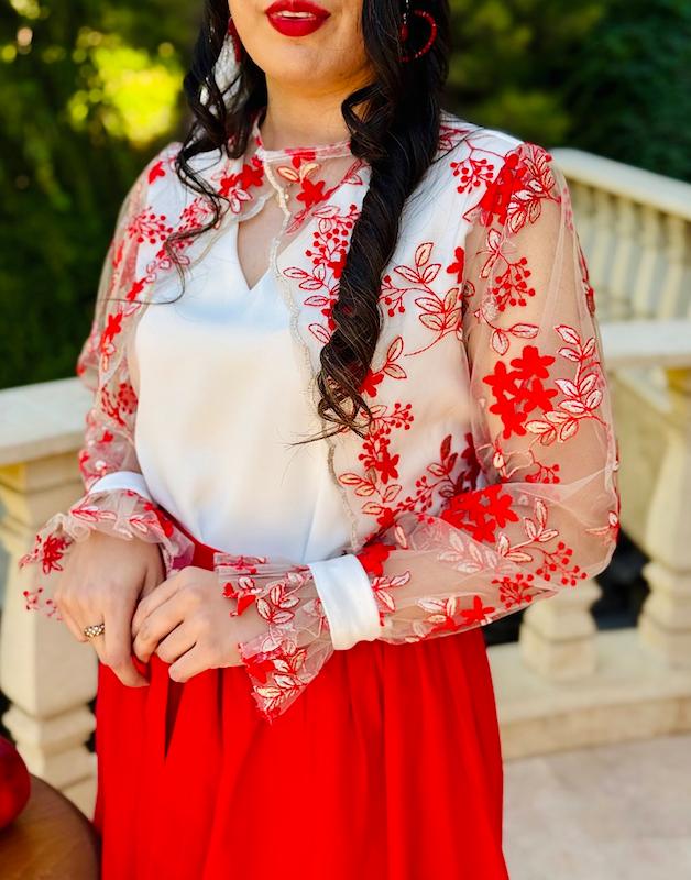 ست شومیز و دامن اناهید 