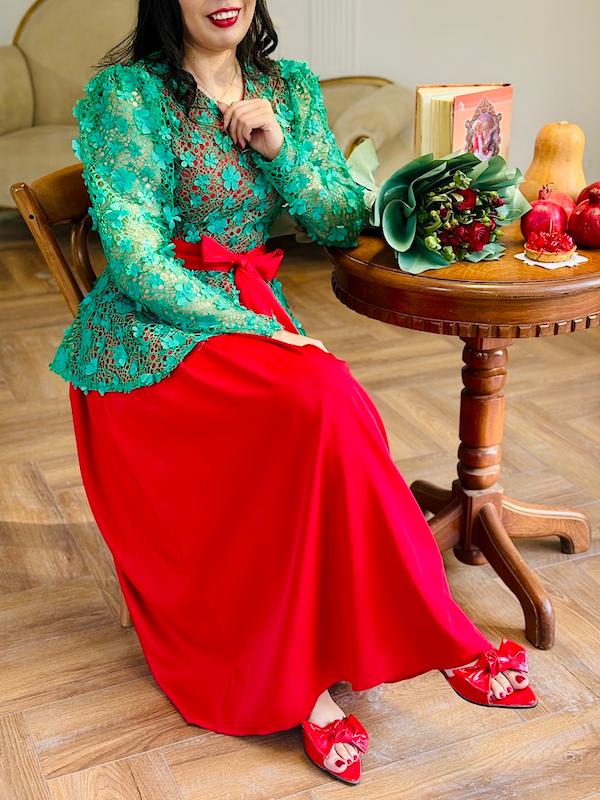 پیراهن شکوفه یلدا 