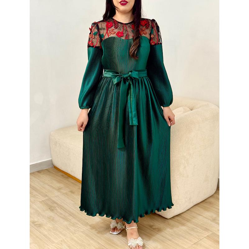 پیراهن پلیسه یلدایی طرح ۲