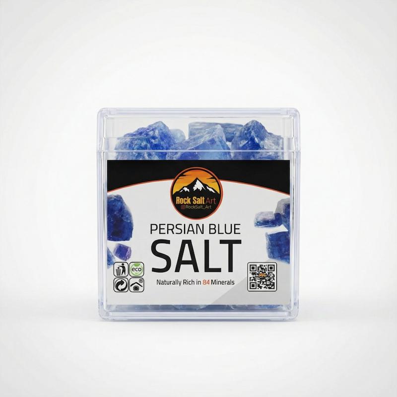 نمک آبی کریستال گرمسار کلکسیونی بسته بندی 100 گرمی