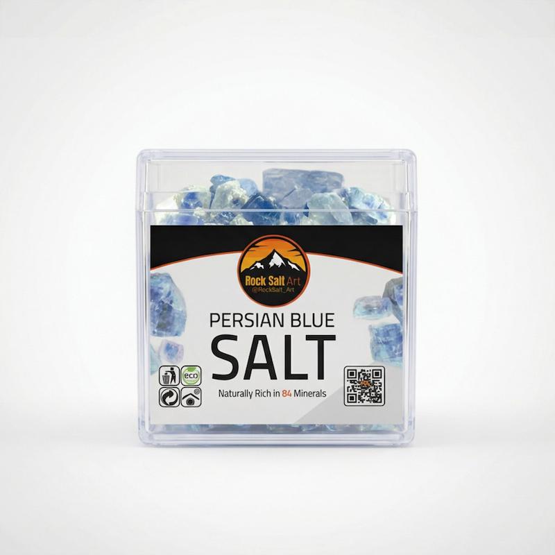 نمک آبی کریستال گرمسار بسته بندی 100 گرمی