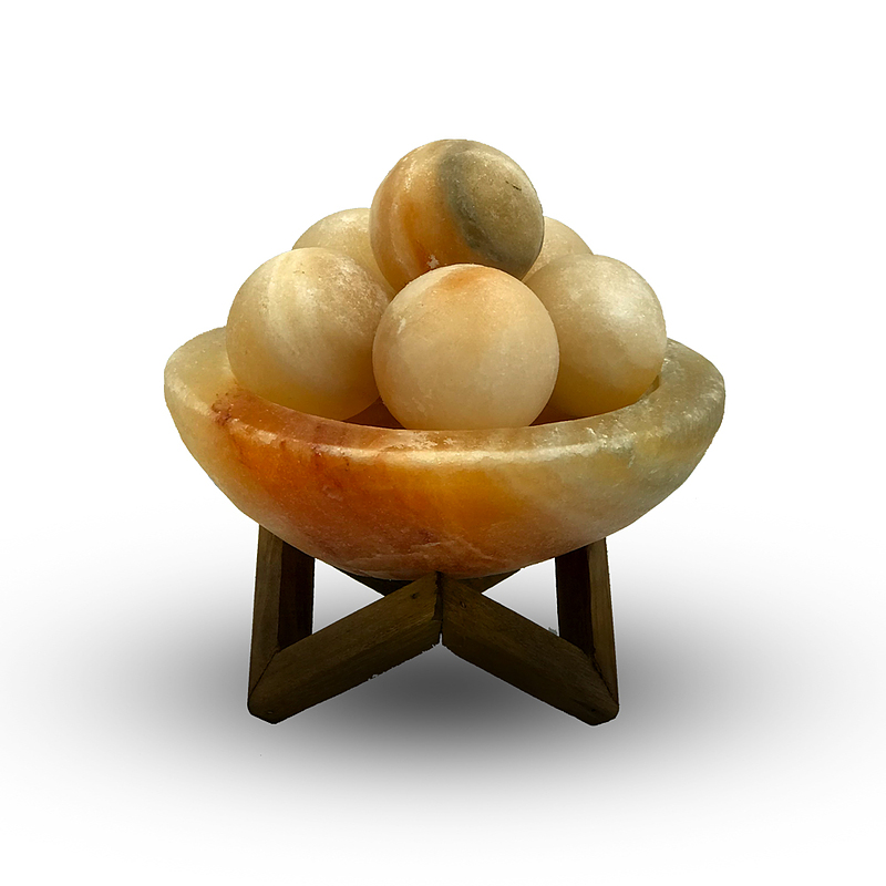 کاسه نمک و گوی ماساژ