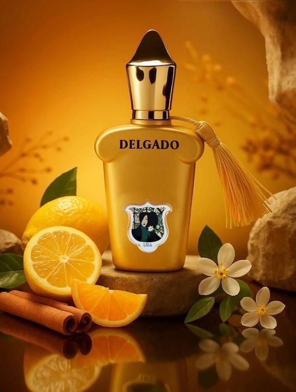ادوپرفیوم مینیاتوری زنانه کازاموراتی لیرا دلگادو DELGADO حجم 25 میل