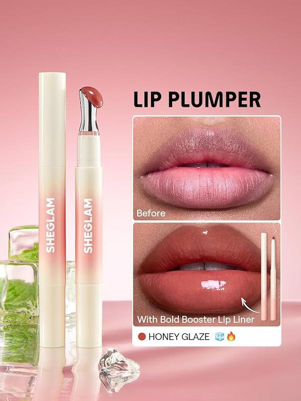 لیپ پلامپر بوستر (سر فلزی) شیگلم SHEGLAM Bold Booster Lip Plumper