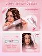 دستگاه ویور مو شیگلم مدل Hot Streaks Charm Hair Waver سری Beach Babe داخل جعبه صورتی