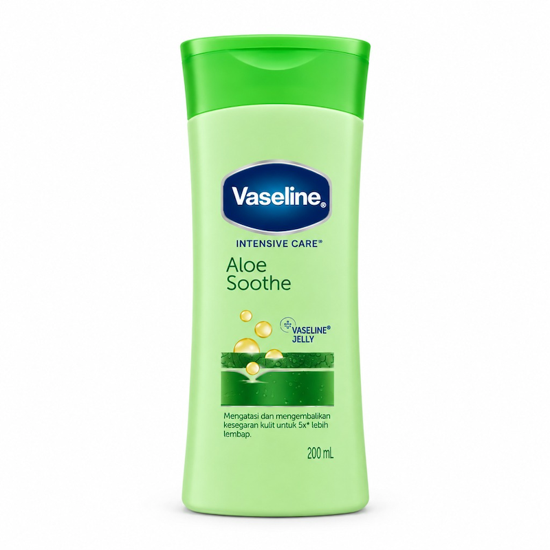 لوسیون بدن وازلین مدل Intensive Care Aloe Soothe