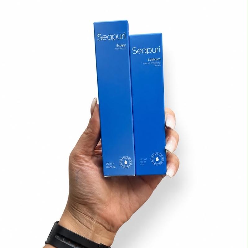 سرم تقویت مژه و ابرو سی پوری  Seapuri Lashrum Eyelash Enhancing Serum