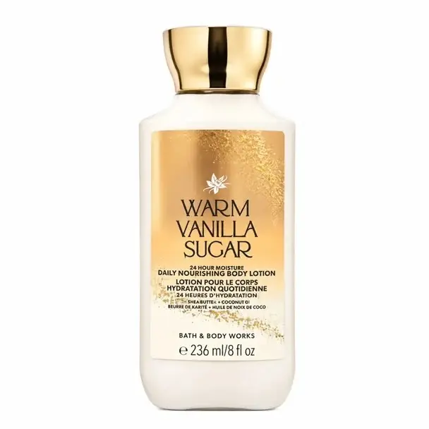لوسیون بدن Bath & Body Works مدل Warm Vanilla Sugar | حجم ۲۳۶ میل