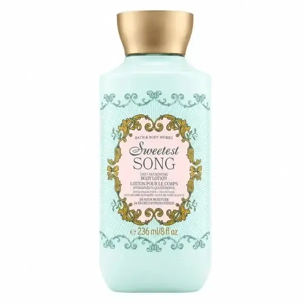 لوسیون بدن Bath & Body Works مدل Sweetest Song | حجم ۲۳۶ میل