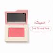 رژگونه شیگلم مدل Dream Touch Blush رنگ 016 Tickled Pink با بافت کرمی و آینه داخلی