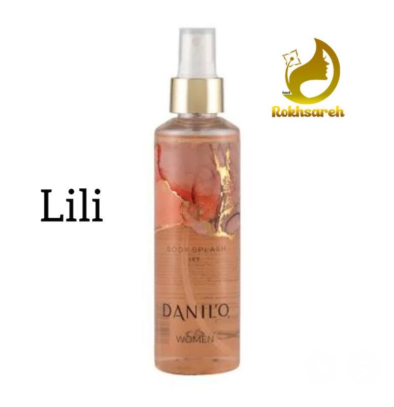 بادی اسپلش زنانه دنیلو مدل Lily حجم 220 میلی لیتر