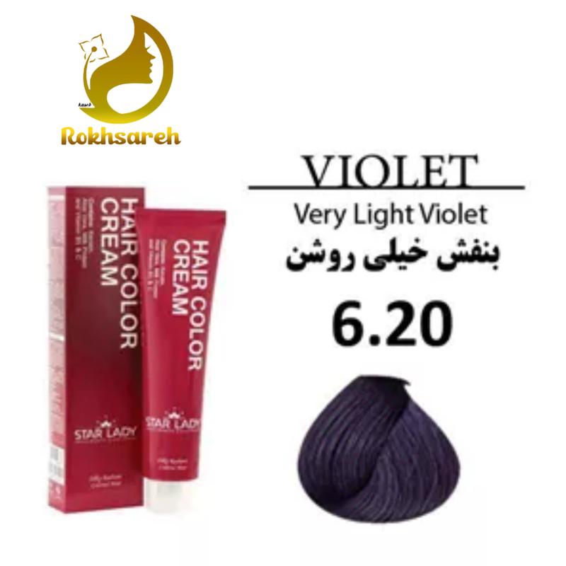 رنگ مو استارلیدی شماره 6.20