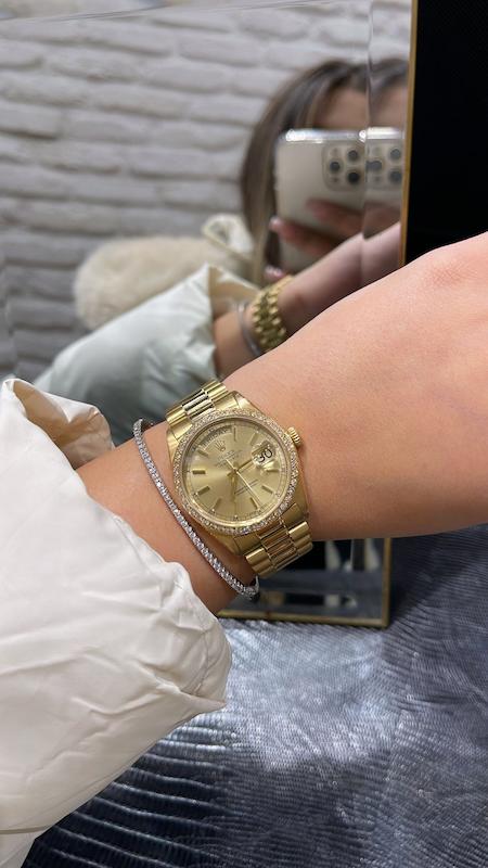 قیمت خرید ساعت رولکس طلا زنانه | ابریشم چی