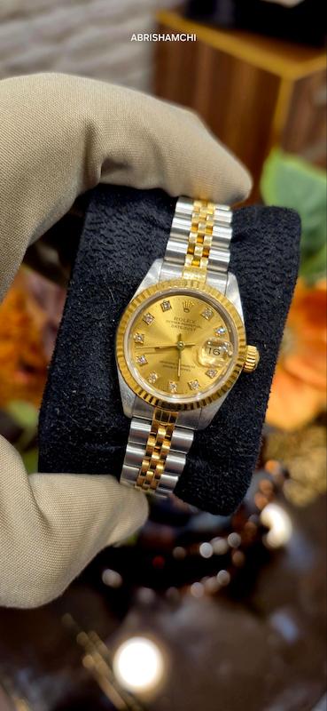 خرید ساعت رولکس اصل زنانه دست دوم | ابریشم چی
