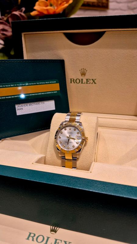 خرید ساعت رولکس اصل زنانه دست دوم | ابریشم چی