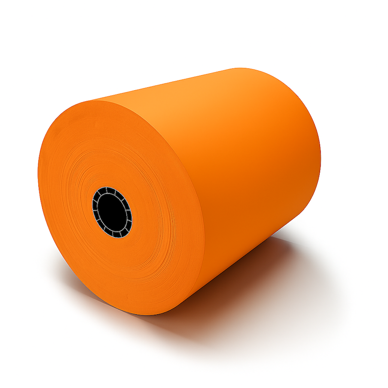 رول کارتخوان رنگی 15 متری (نارنجی)