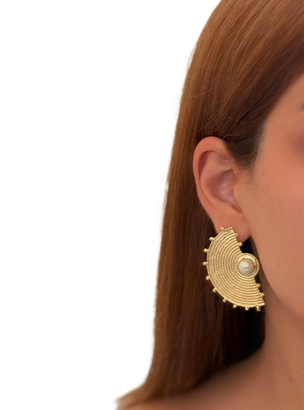 گوشواره ورشو مدل صدف