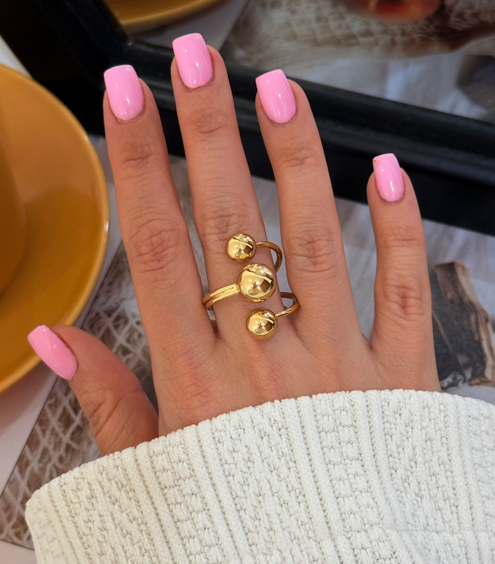 انگشتر سه گوی اسپرت