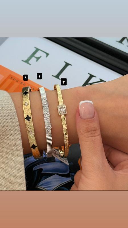 دستبندطرح طلا