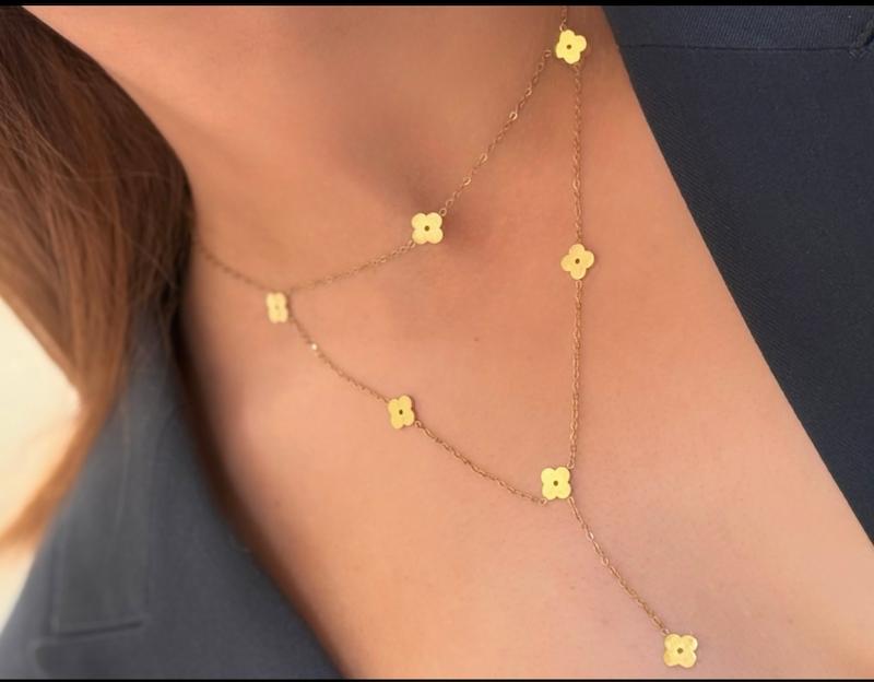 گردنبندونکلیف رنگ ثابت