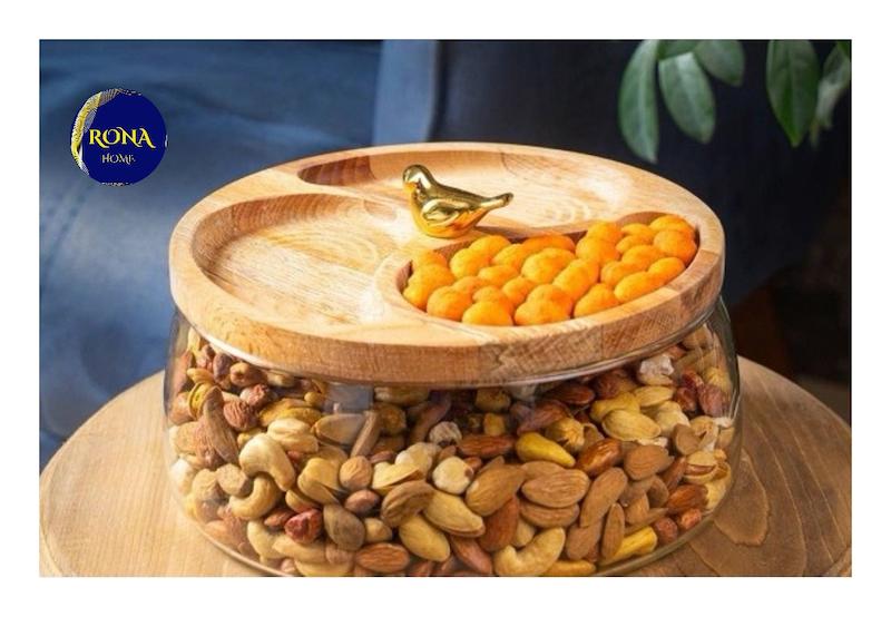  آجیل خوری درب چوبی اصلی مایا