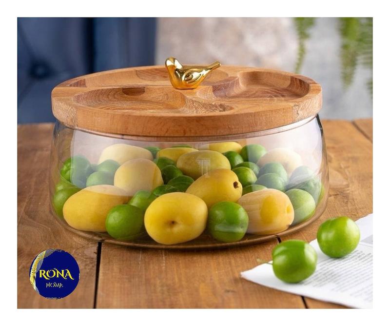  آجیل خوری درب چوبی اصلی مایا