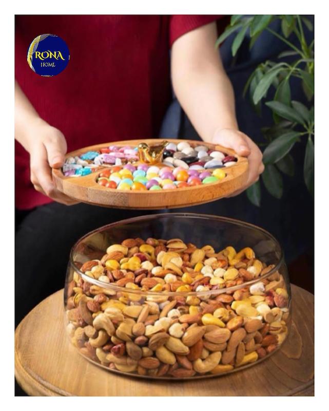  آجیل خوری درب چوبی اصلی مایا