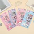 پک استیکر 2ورقی تمبری شفافSANRIO 🍓💗
