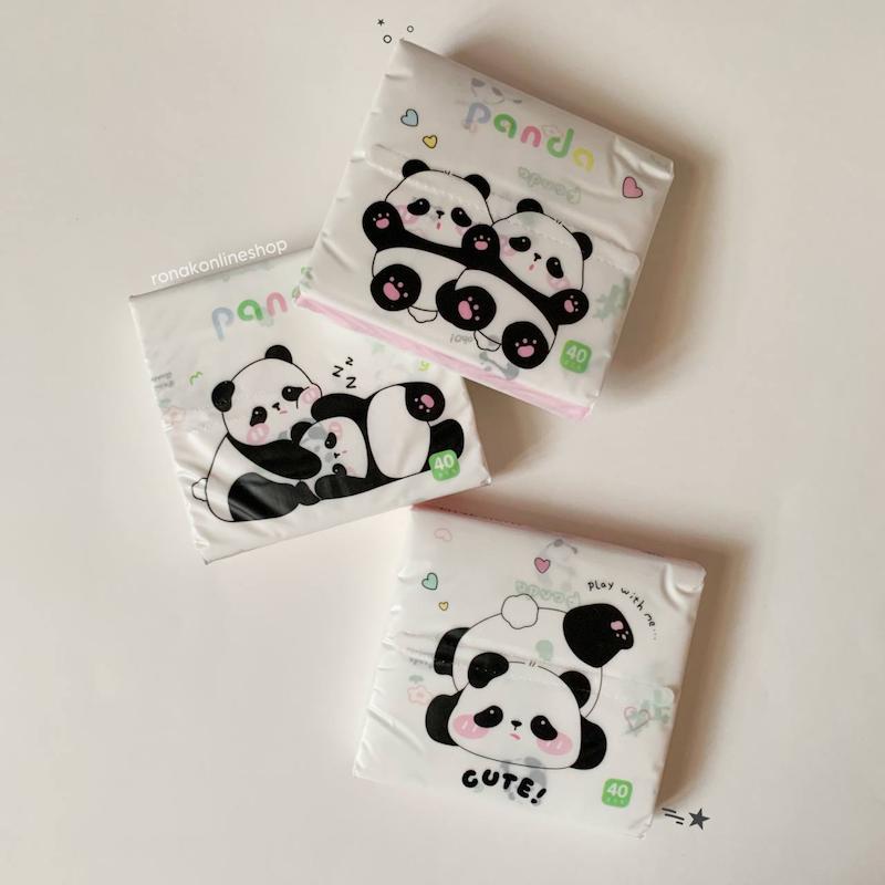 دستمال کاغذی طرح دار PANDA 🐼🐾