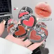 لیپ گلاس قلبی آویزی SHAQINUO 🤍✨