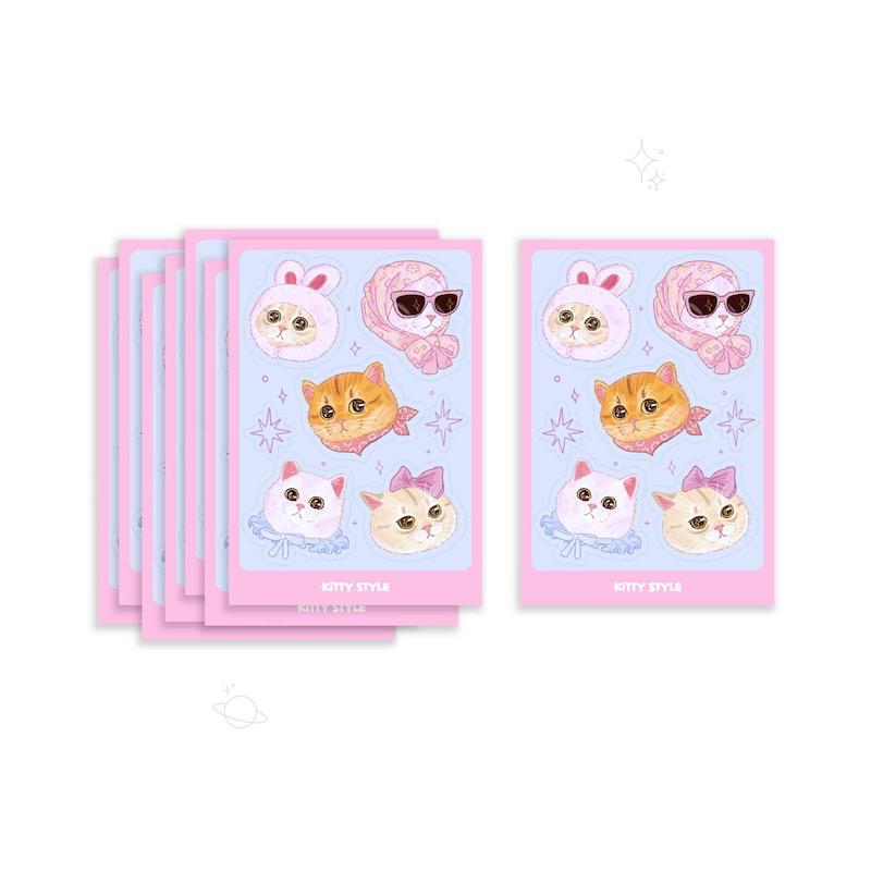 استیکر کالکشن KITTY STYLE 🐈🎀