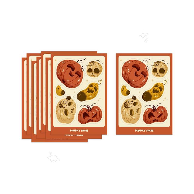 استیکر کالکشن PUMPKY FACE 🎃🧡