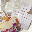 پک استیکر شفاف برش خورده خرسی ☁️🐻‍❄️