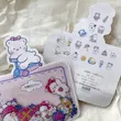 پک استیکر شفاف برش خورده خرسی ☁️🐻‍❄️