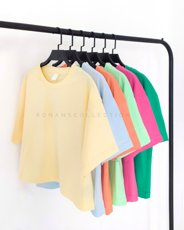 تیشرت کراپ بیسیک 