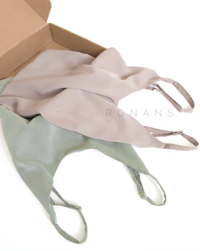 تاپ کرپ حریر رگلاژ دار