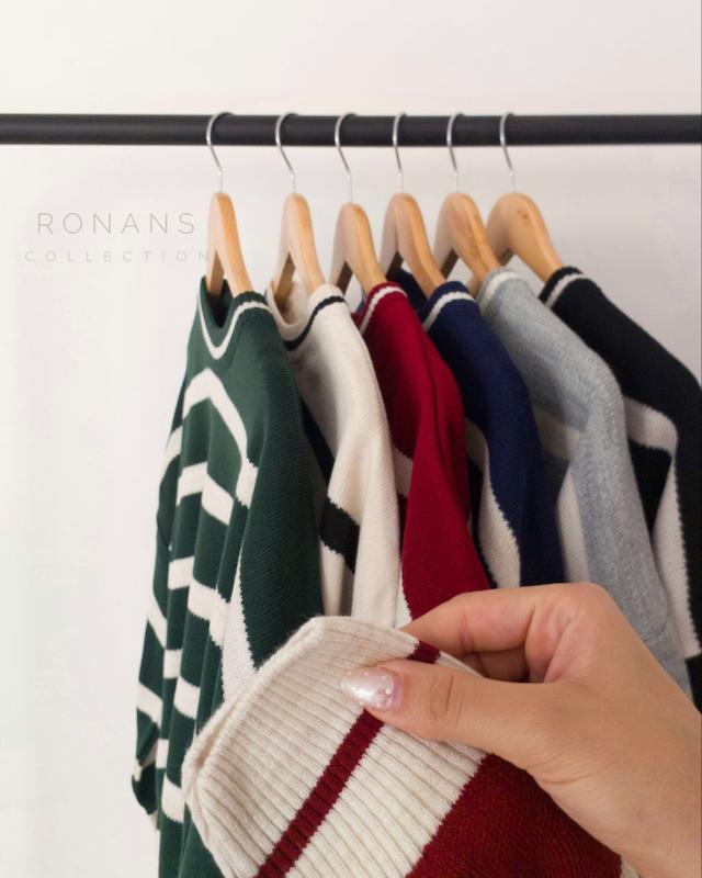 بلوز بافت راه راه