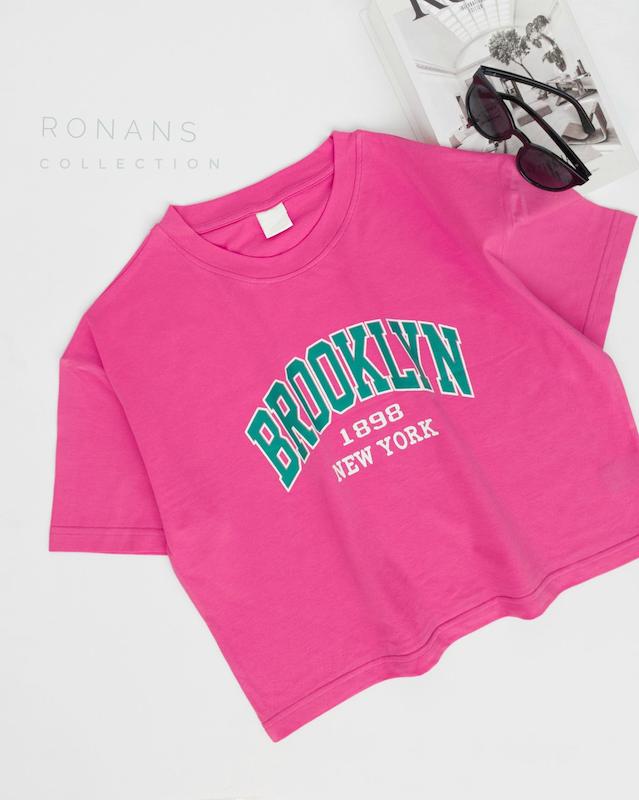 تیشرت کراپ BROOKLYN