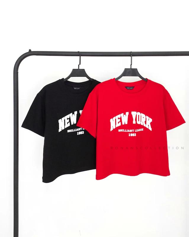 تیشرت کراپ NEW YORK