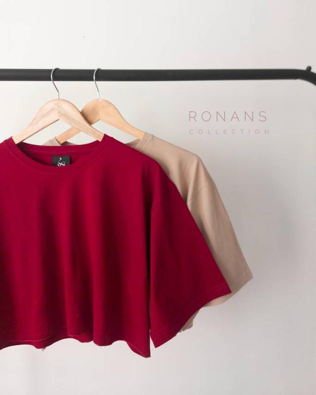 تیشرت کراپ باکسی