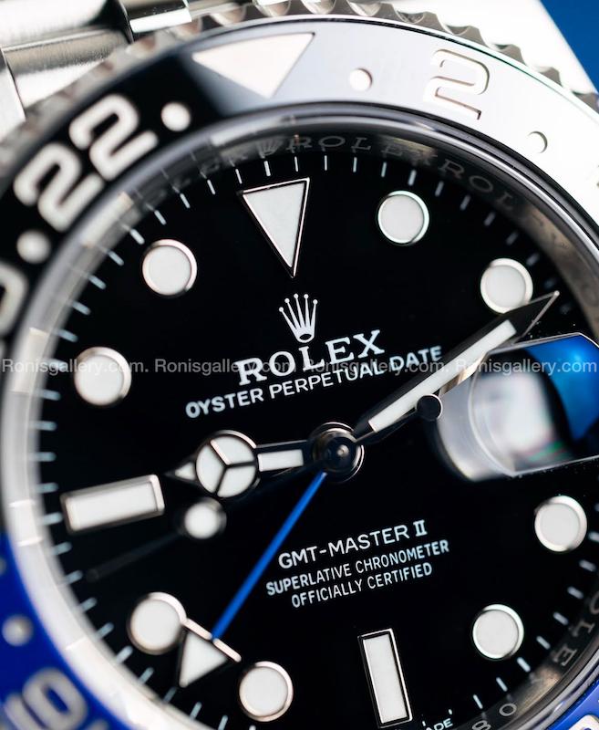 ساعت مردانه رولکس ROLEX مدل جی ام تی مستر GMT MASTER ژاپنی