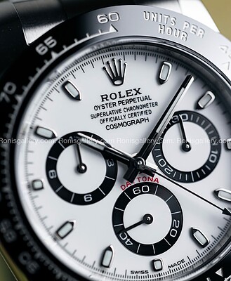 ساعت مچی مردانه رولکس ROLEX مدل دیتونا سه موتور فعال سفید