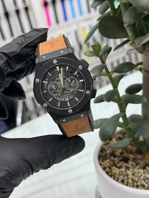 ساعت مچی مردانه هابلوت HUBLOT مدل بینگ بنگ 