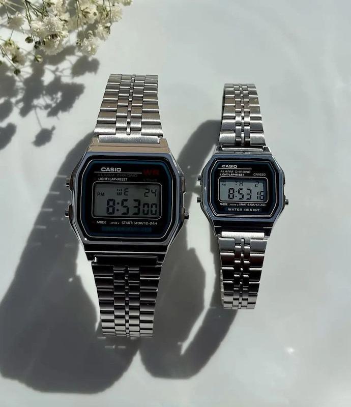 ساعت مچی مردانه و زنانه کاسیو CASIO نوستالژی مدل A158WA