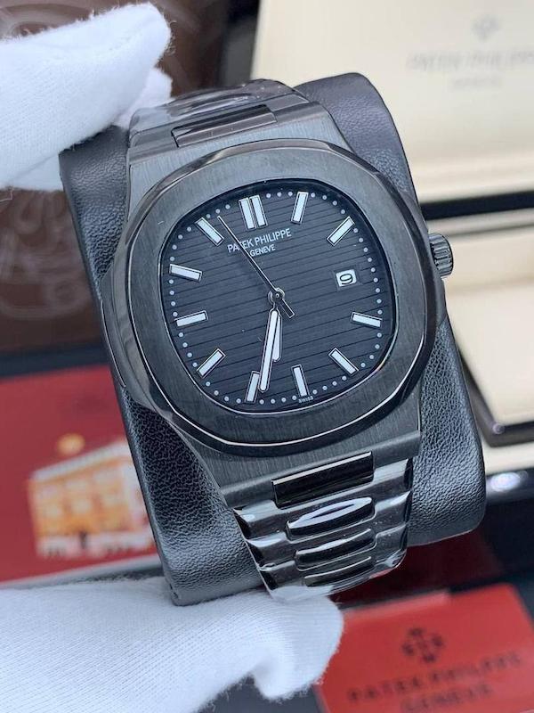  ساعت مچی پتک فیلیپ ناتیلوس PATEK PHILIPPE تمام مشکی 